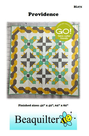 BL271 Providence Quilt pattern 2 sizes and Accuquilt friendly