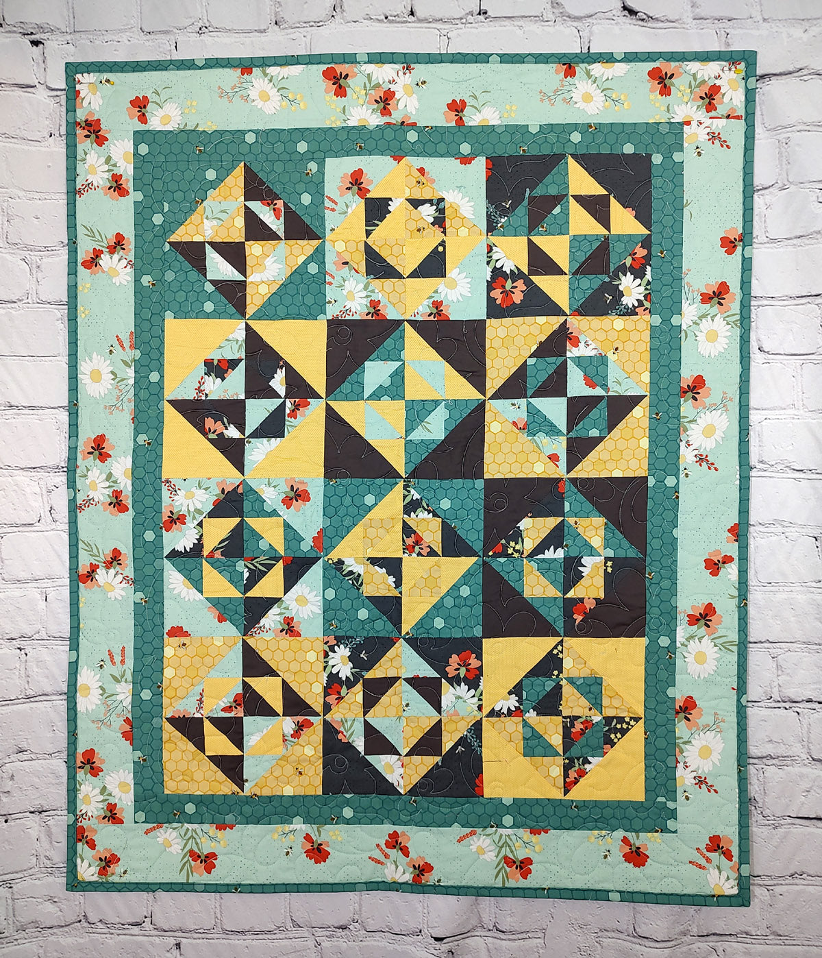 BL289 Wispy Wished Quilt pattern 3 sizes FQ Fat Quarter Friendly