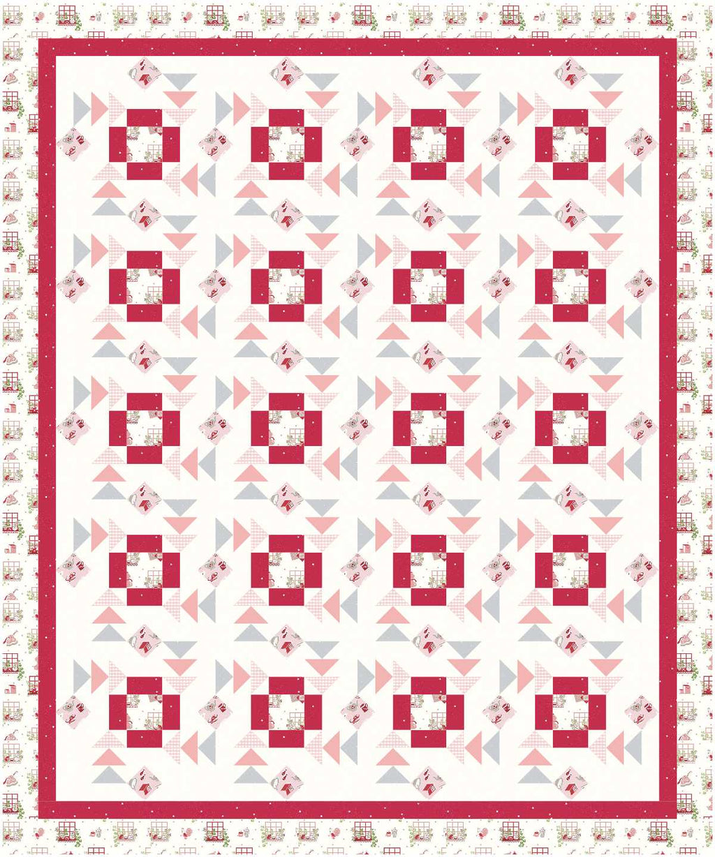 BL176 Apple Pie Quilt Kit LARGE