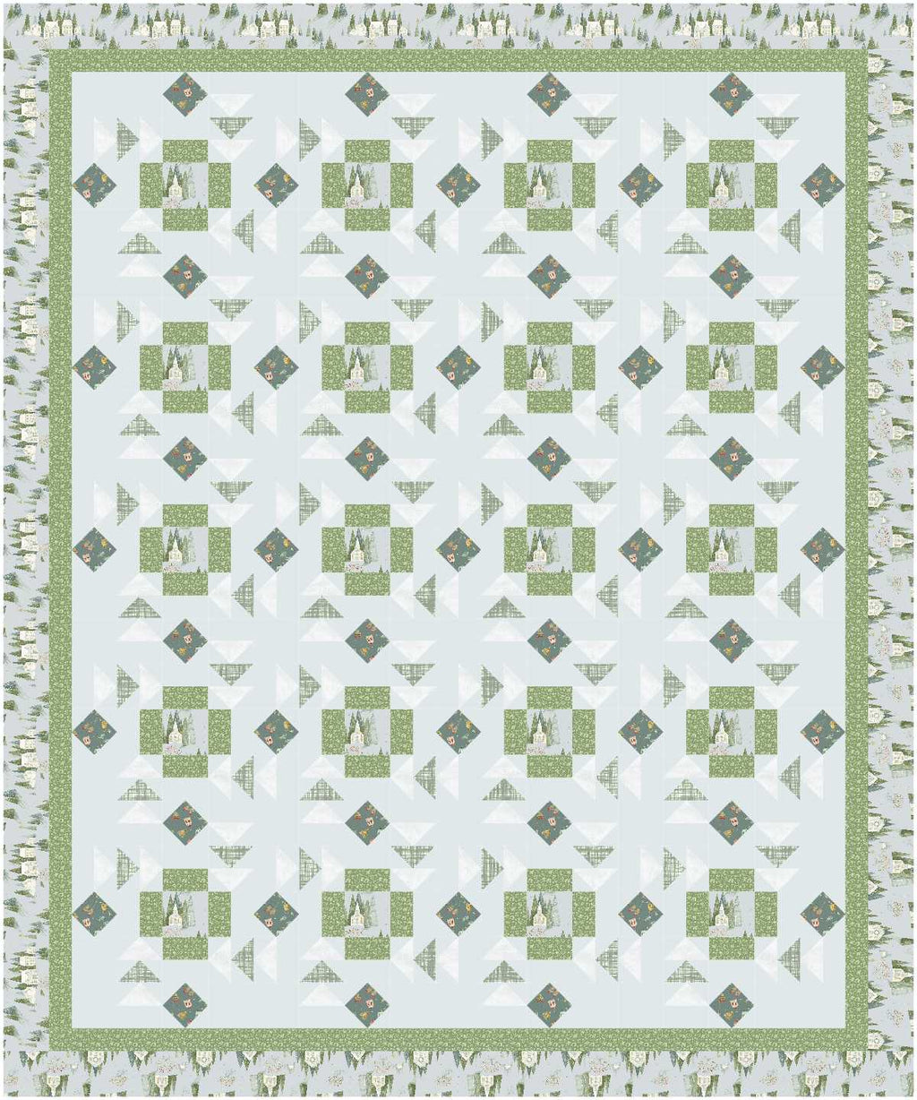 BL176 Apple Pie Quilt Kit LARGE