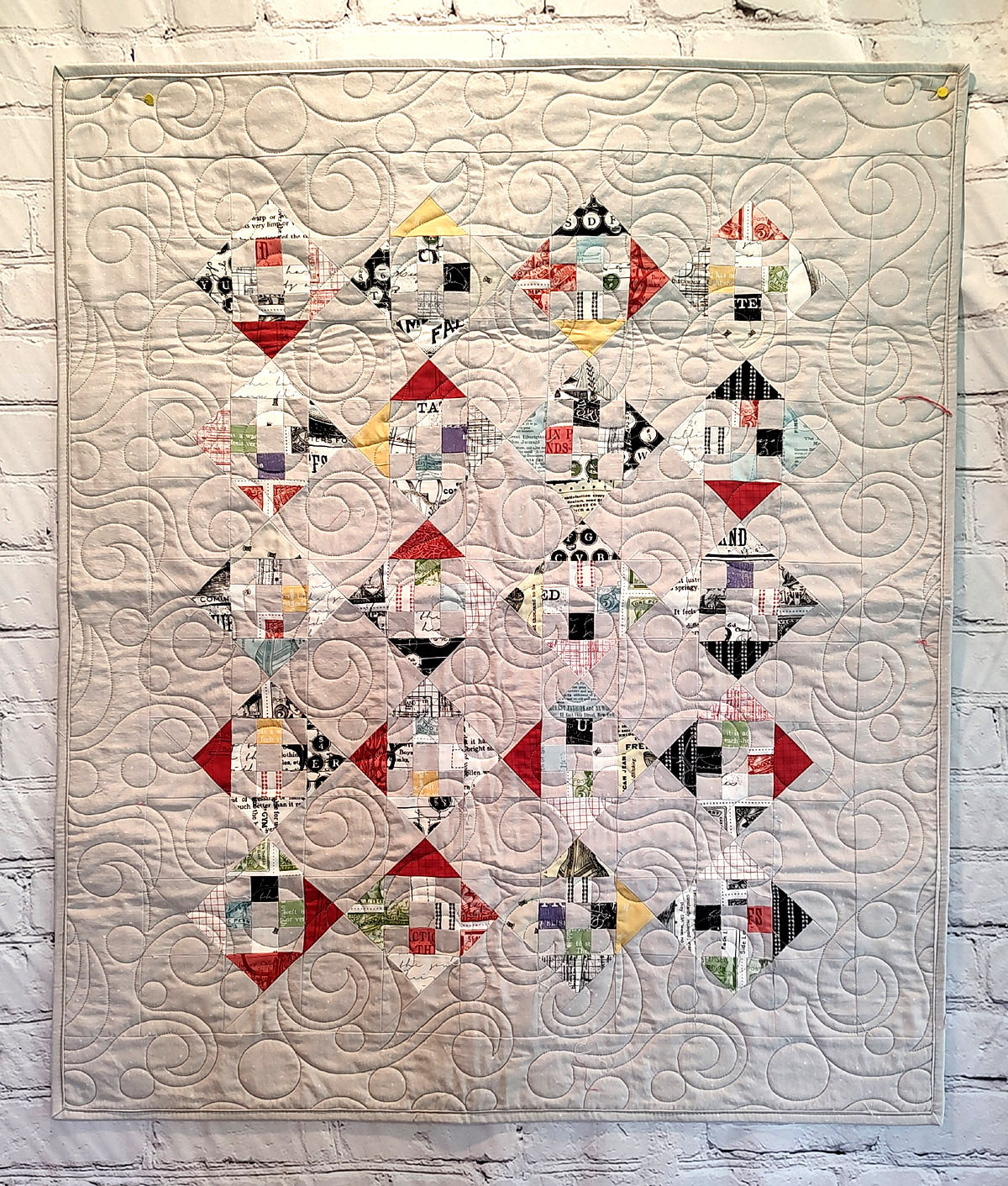 BL288 Charming Arrows Quilt pattern 2 sizes Charm Pack Friendly