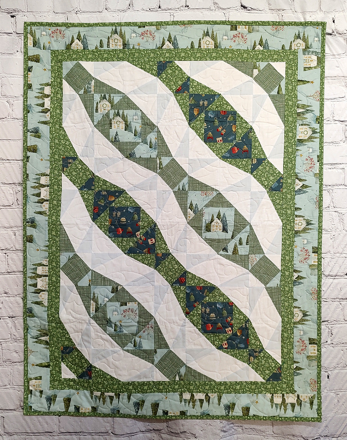 BL294 Avalanche Quilt Pattern Accuquilt friendly 3 sizes