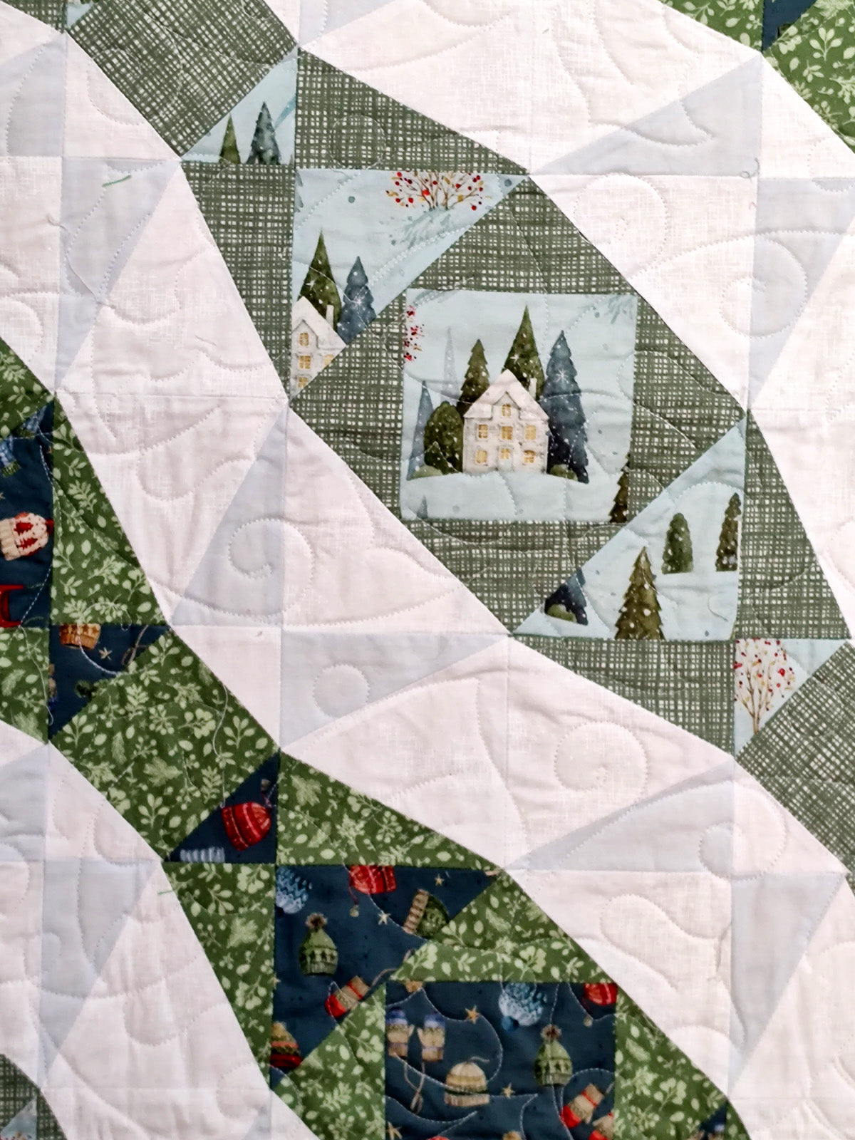 BL294 Avalanche Quilt Pattern Accuquilt friendly 3 sizes
