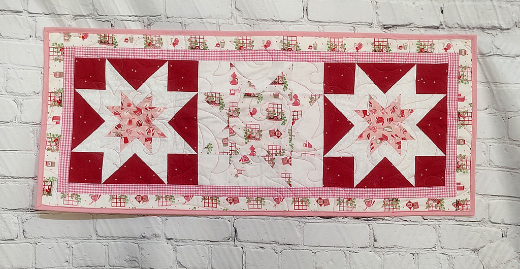 BL147 Baby Stars Quilt Pattern PDF Accuquilt friendly, rotary cutting instructions included.