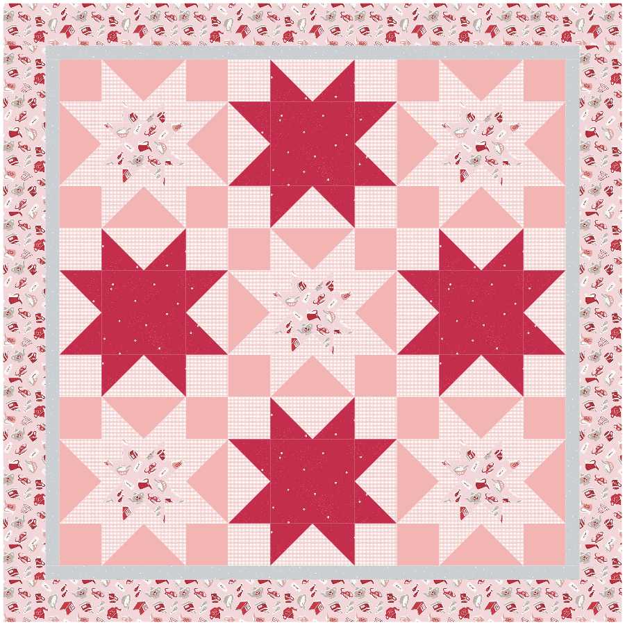 BL147 Baby Stars Quilt Kit