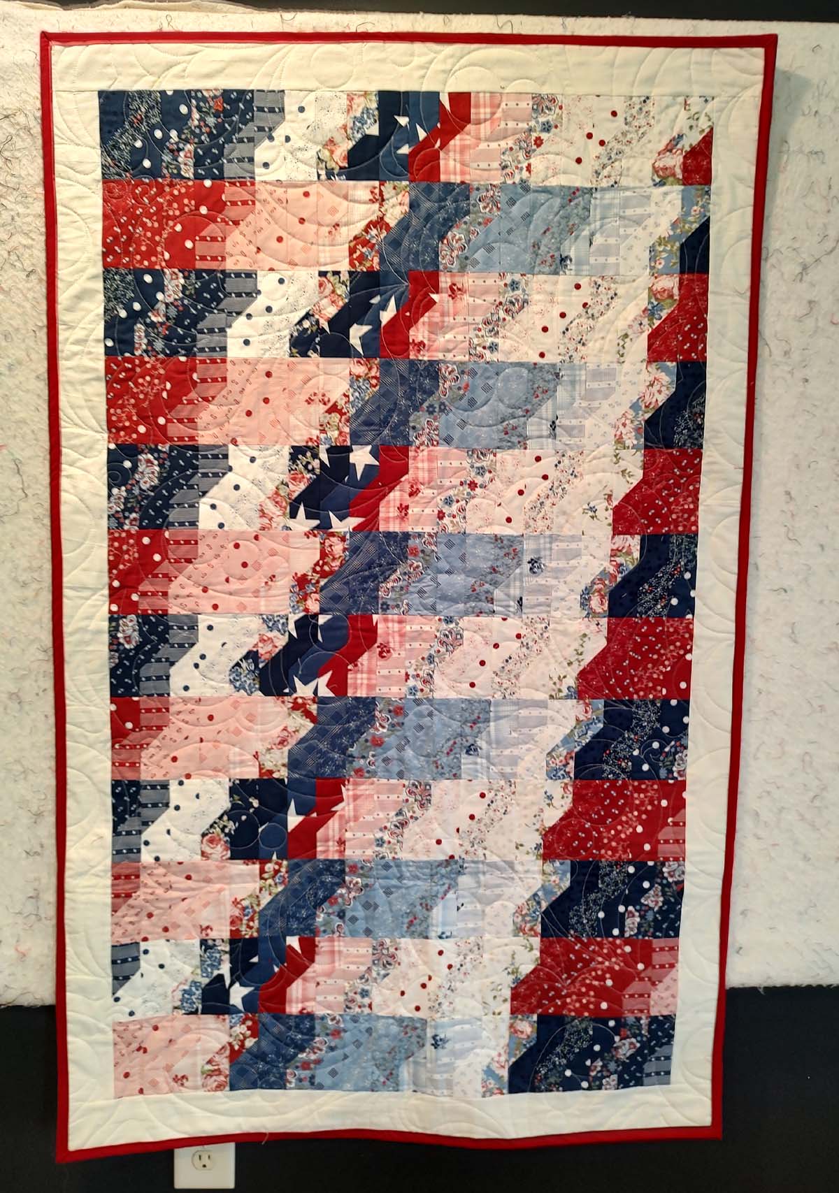 BL156 Baby Dreams Jelly Roll Quilting Pattern templates included