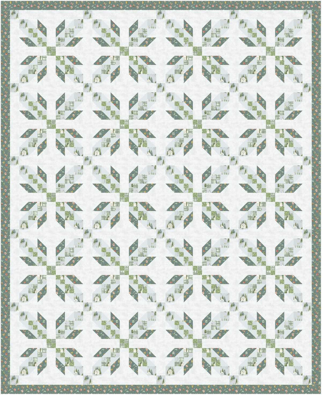 BL283 Bear Hugs Quilt Fabric KIT LARGE