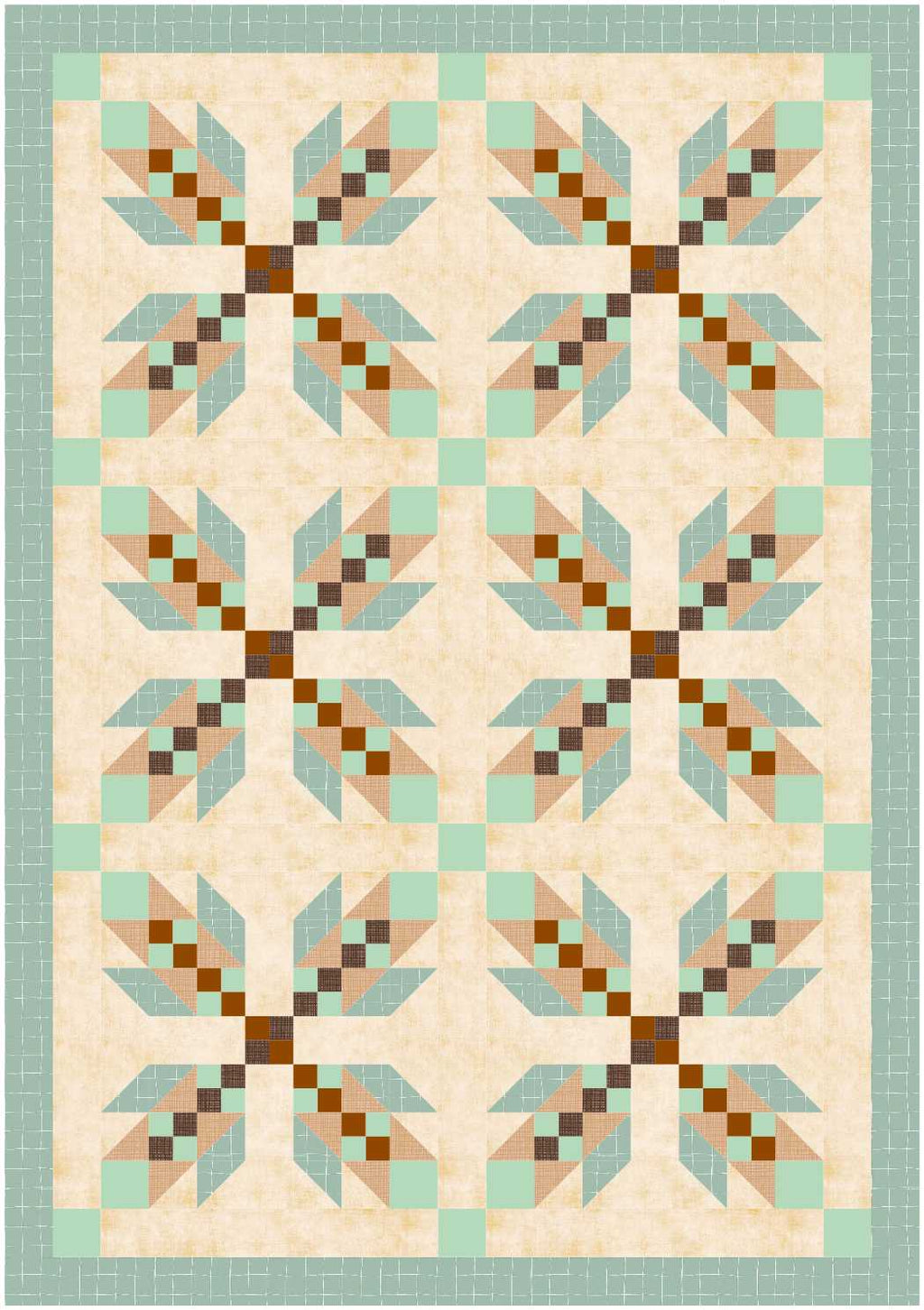 BL283 Bear Hugs Quilt pattern 3 sizes