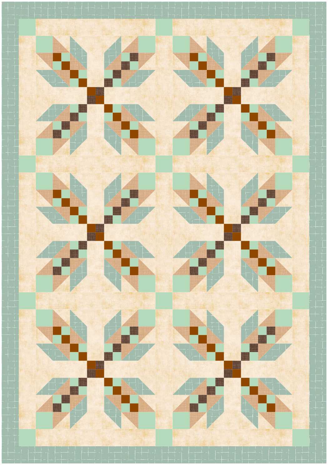 BL283 Bear Hugs Quilt pattern 3 sizes