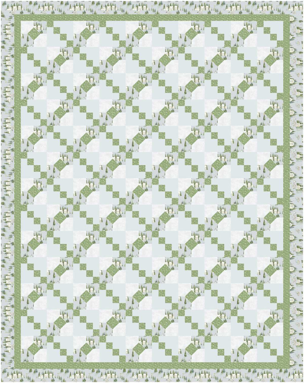 BL244 Bee Hive quilt fabric kit LARGE