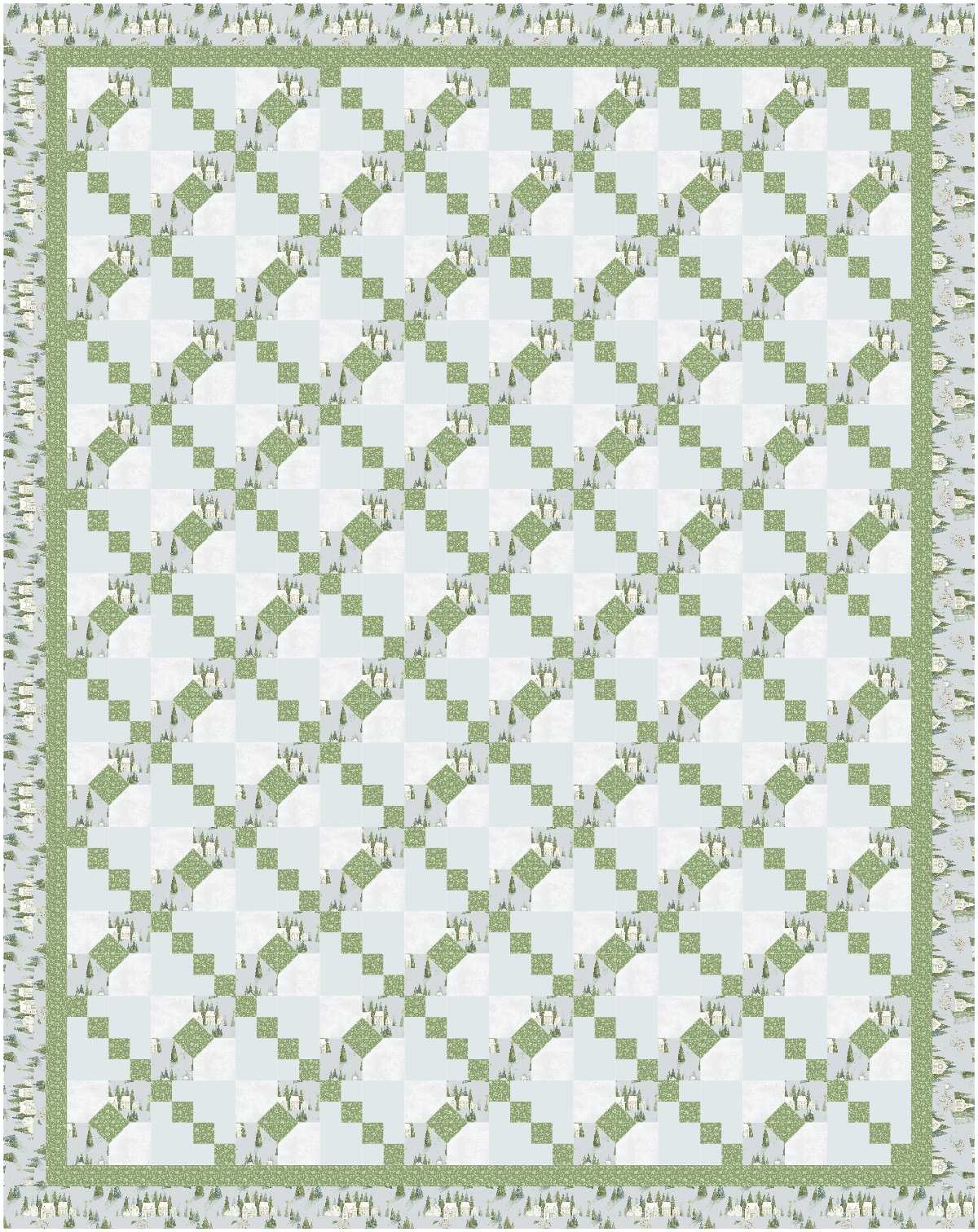 BL244 Bee Hive quilt fabric kit LARGE