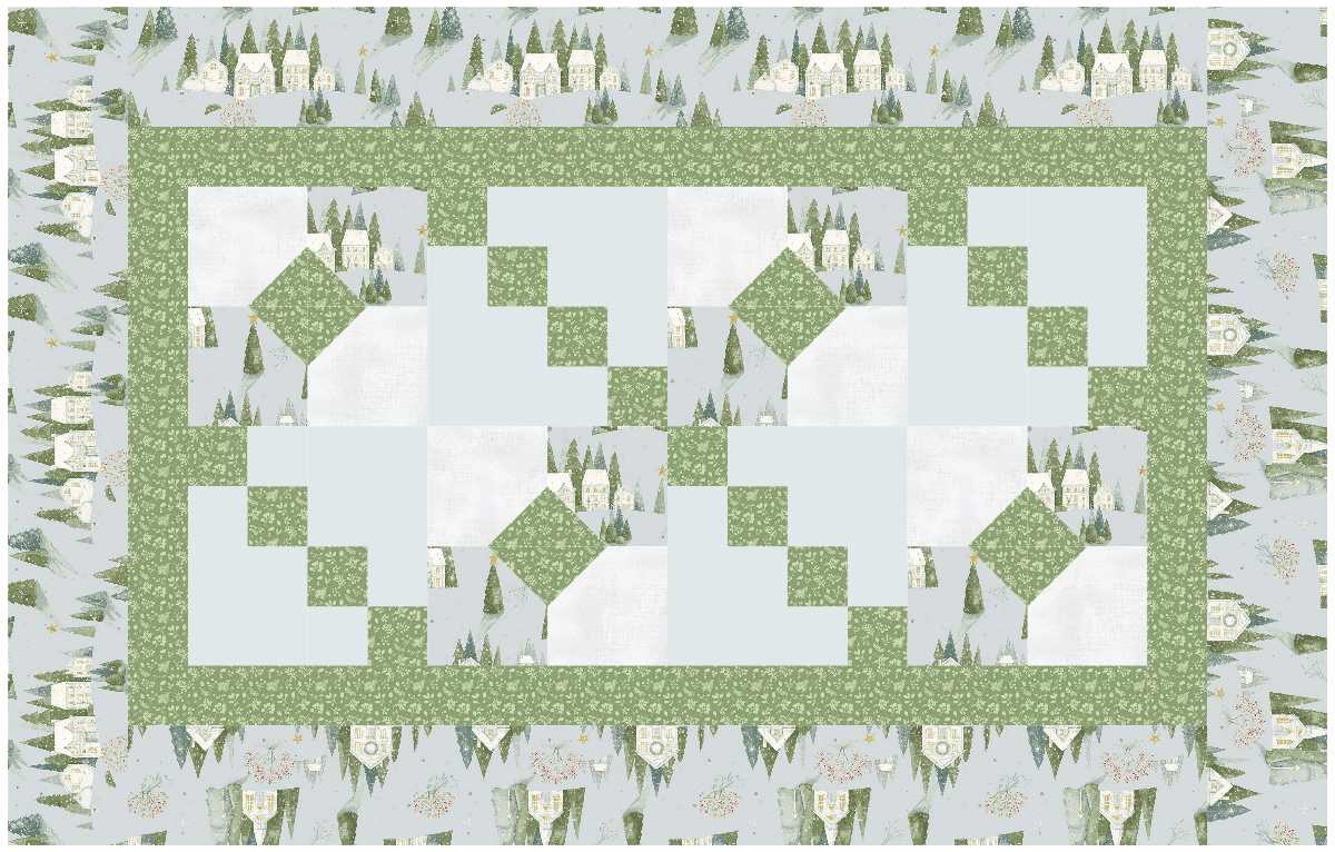 BL244 Bee Hive quilt fabric kit SMALL
