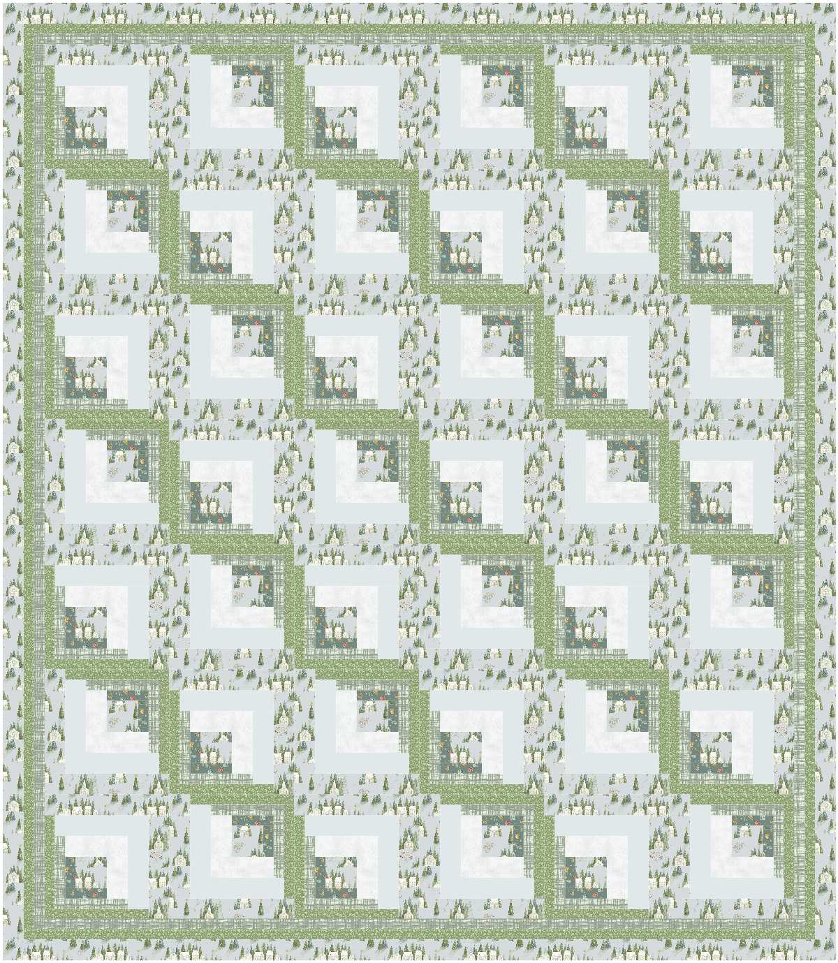 BL246 Bees Know Quilt fabric KIT LARGE