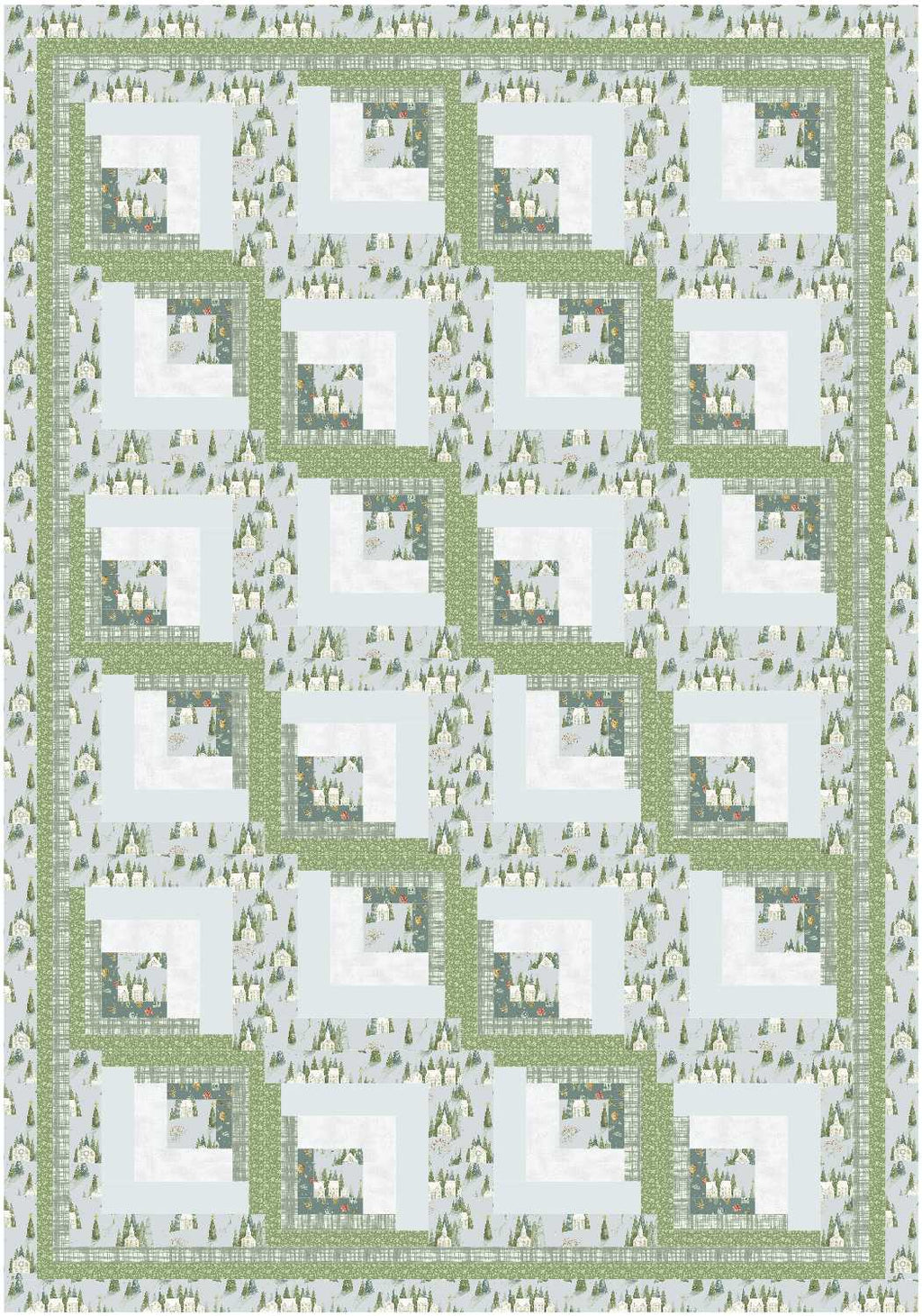 BL246 Bees Know Quilt fabric KIT MEDIUM