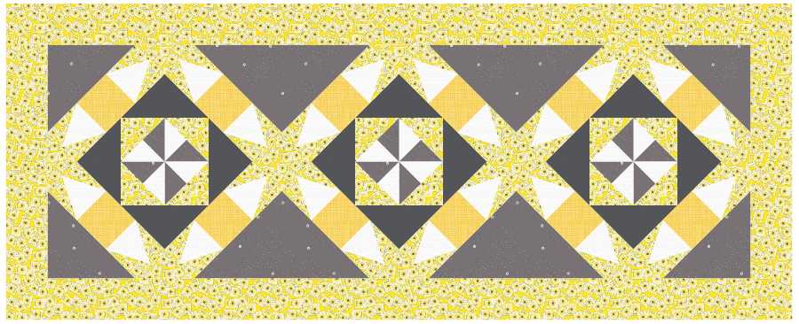 BL178 Blizzard Quilt Kit SMALL Sunflower