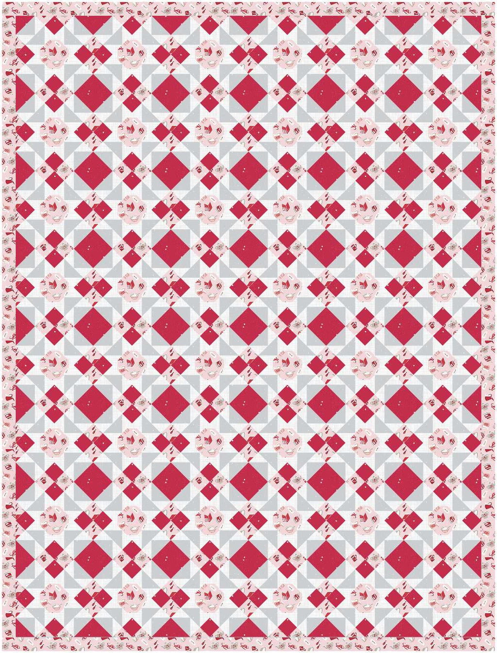 BL157 Blooming Onion Quilt Kit LARGE
