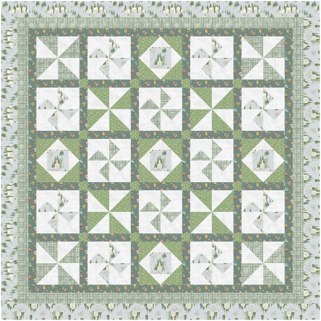 BL252 Blue Heelers Quilt fabric KIT