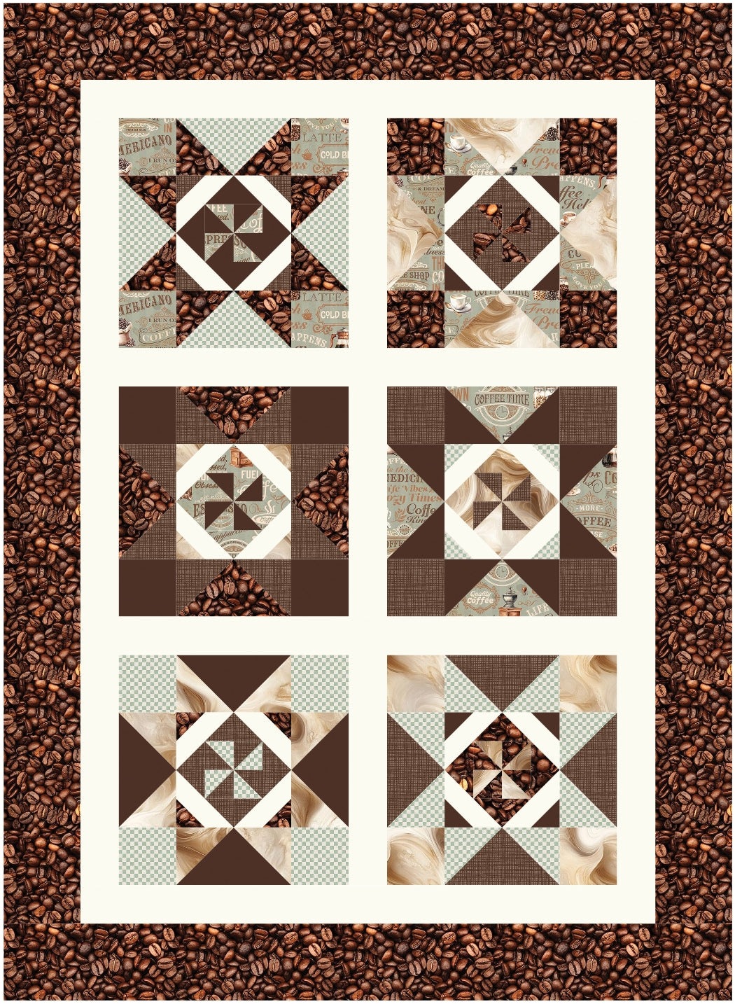 BL235 Book swap Quilt Kit 2 sizes