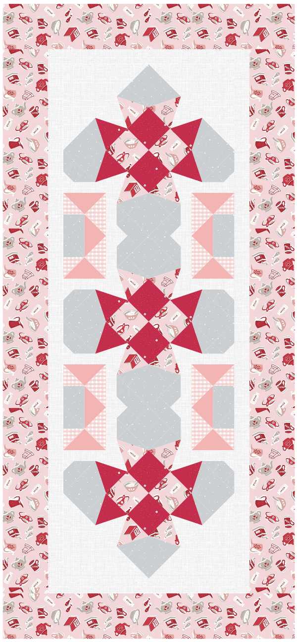 BL234 Bunny Slope Quilt Kit 2 sizes