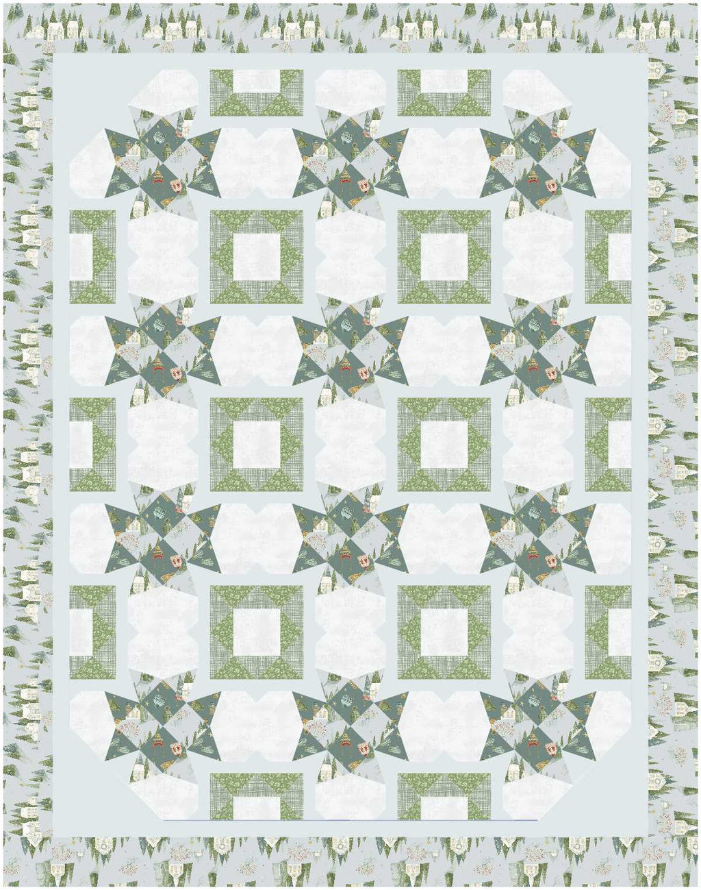 BL234 Bunny Slope Quilt Kit LARGE