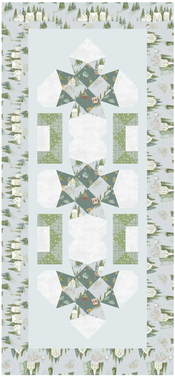 BL234 Bunny Slope Quilt Kit SMALL