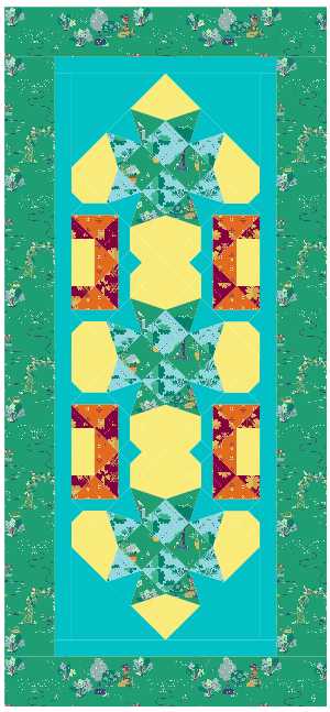 BL234 Bunny Slope Quilt Kit S Norahs Garden