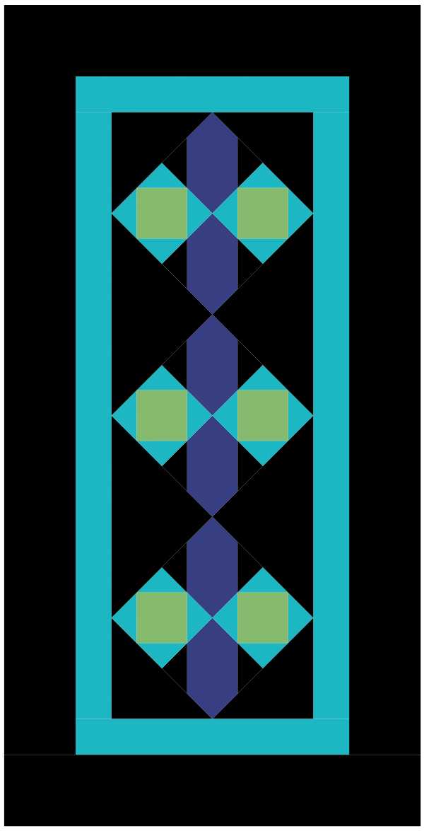 BL286 Butterflies Quilt Fabric KIT SMALL