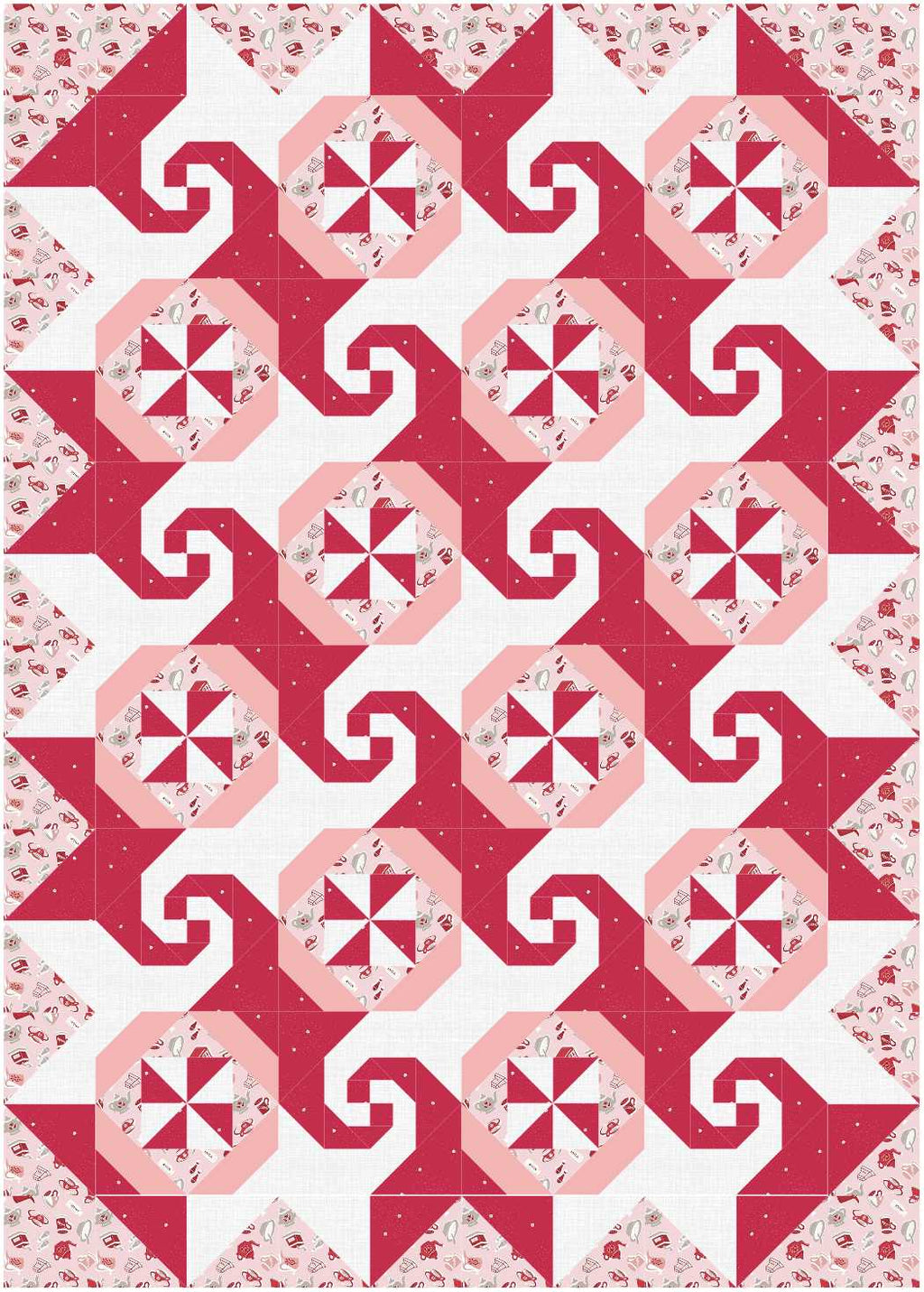 BL212 Cafe Latte Quilt Kit MEDIUM