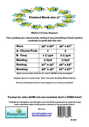 BL288 Charming Arrows Quilt pattern 2 sizes Charm Pack Friendly