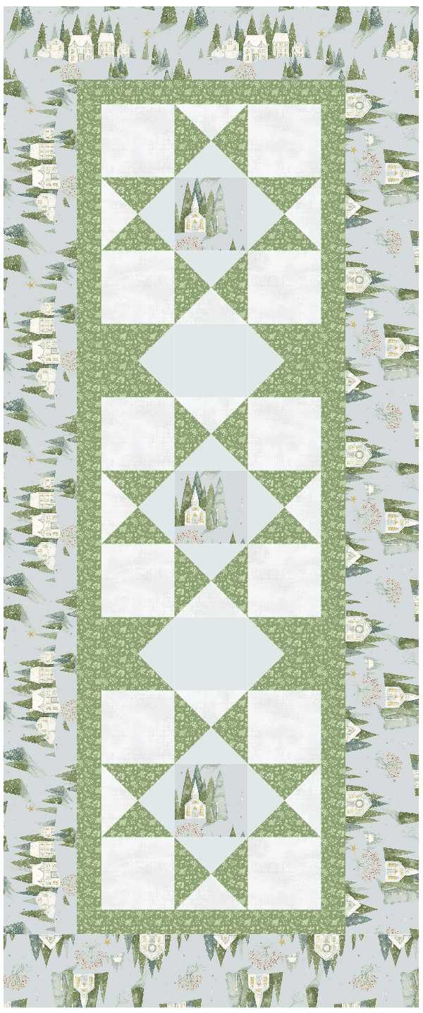 BL245 Chicken Coop Quilt fabric KIT SMALL