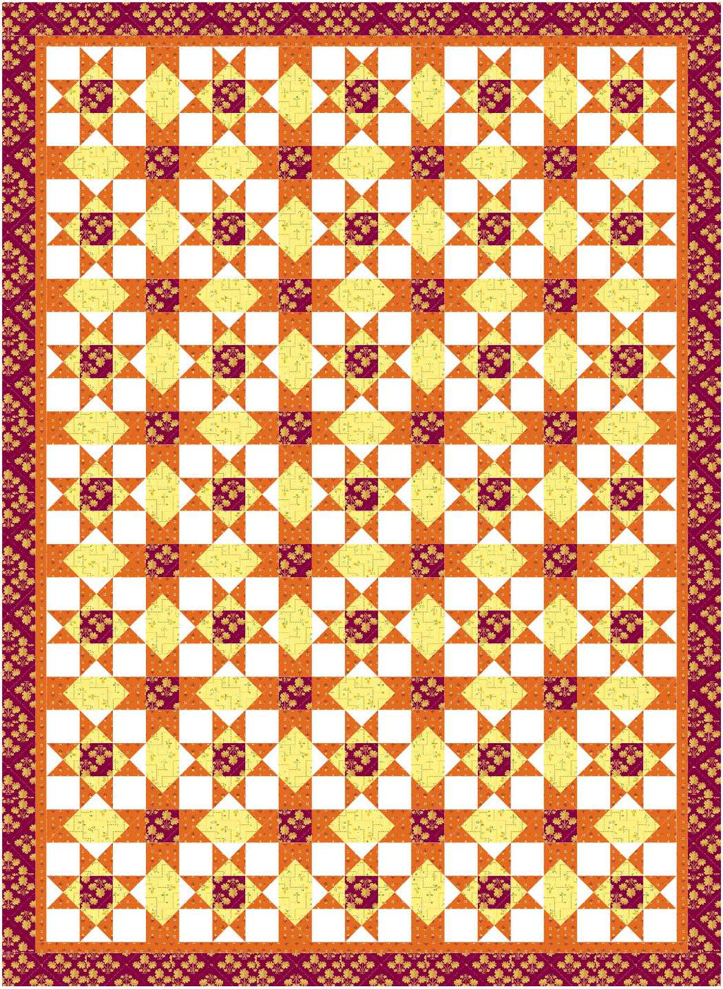 BL245 Chicken Coop Quilt KIT L Noras Garden