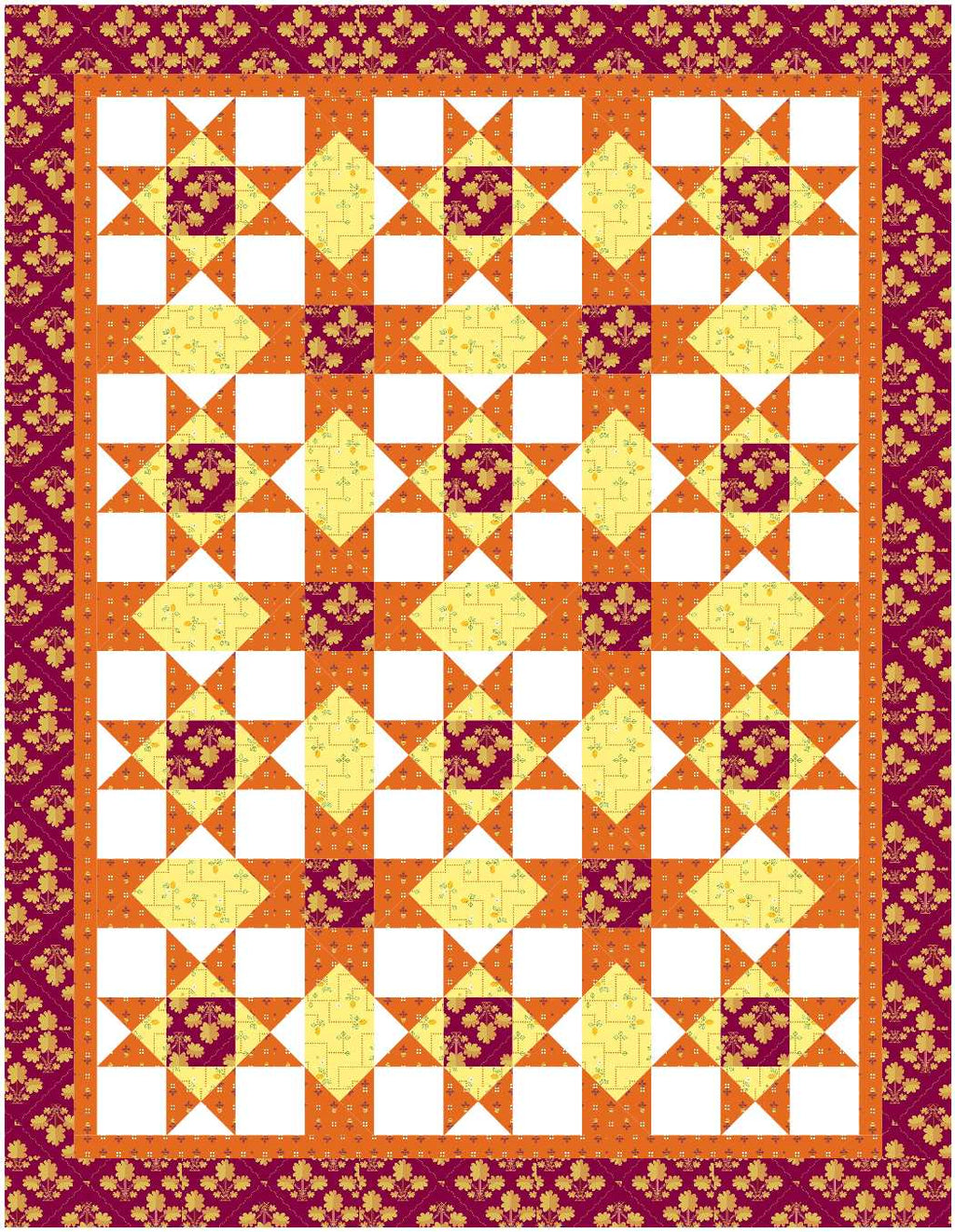 BL245 Chicken Coop Quilt KIT M Noras Garden