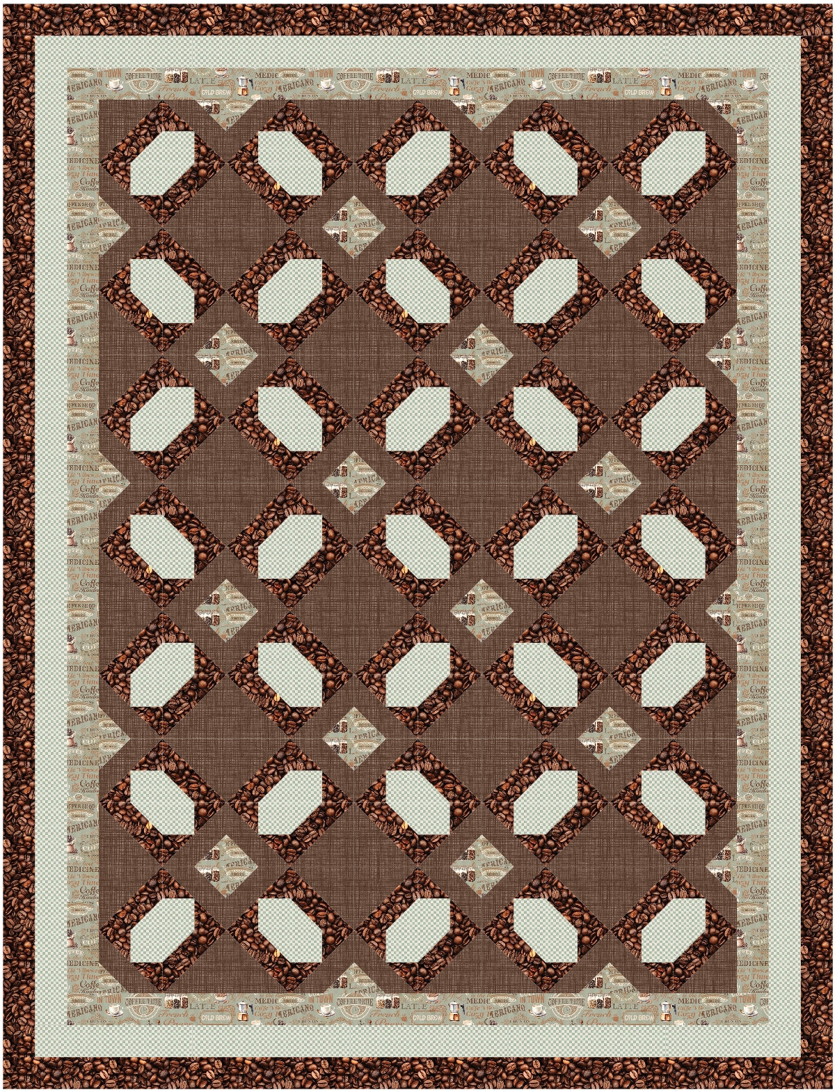BL192 Chips and Salsa Quilt Kit 2 sizes