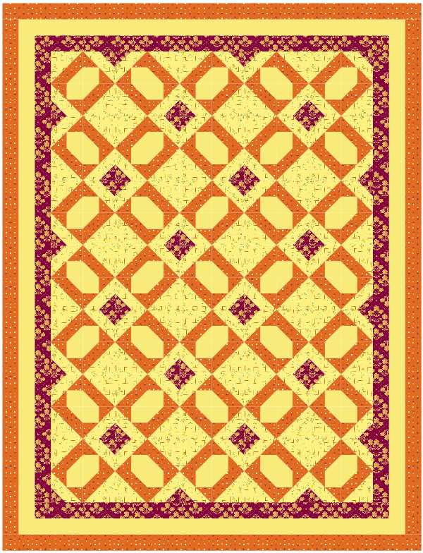 BL192 Chips and Salsa Quilt Kit L Norahs garden