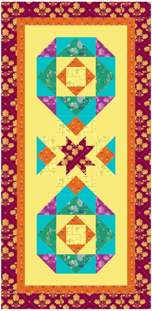 BL248 Coffee Break Quilt KIT SMALL Norahs Garden