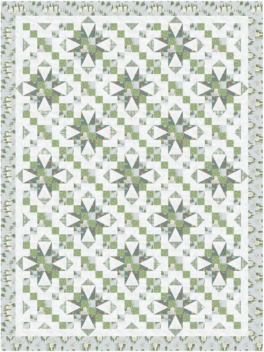 BL281 Cookie Crumbles quilt KIT LARGE