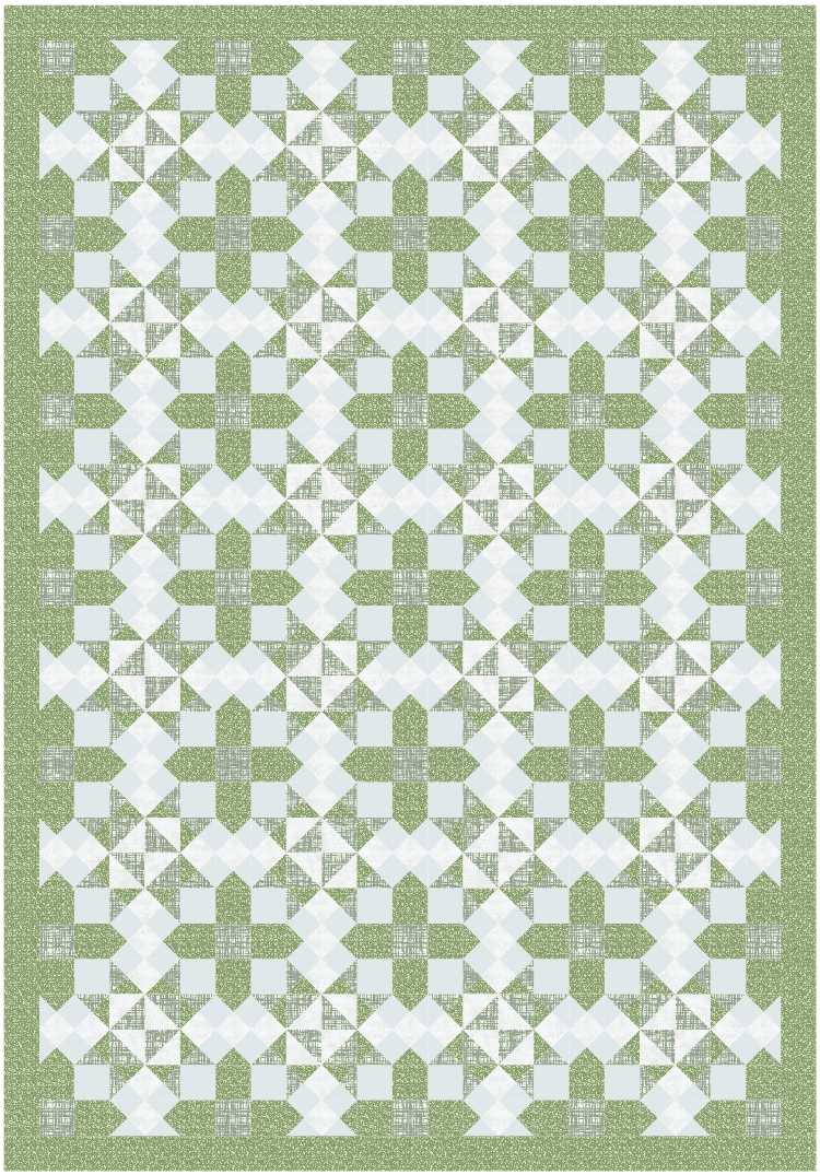 BL277 Dandelions quilt KIT LARGE