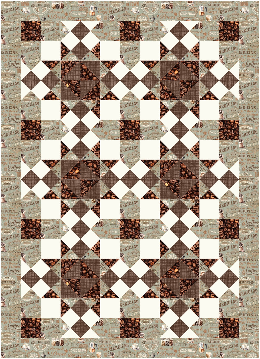 BL277 Dandelions Quilt Kit 2 sizes