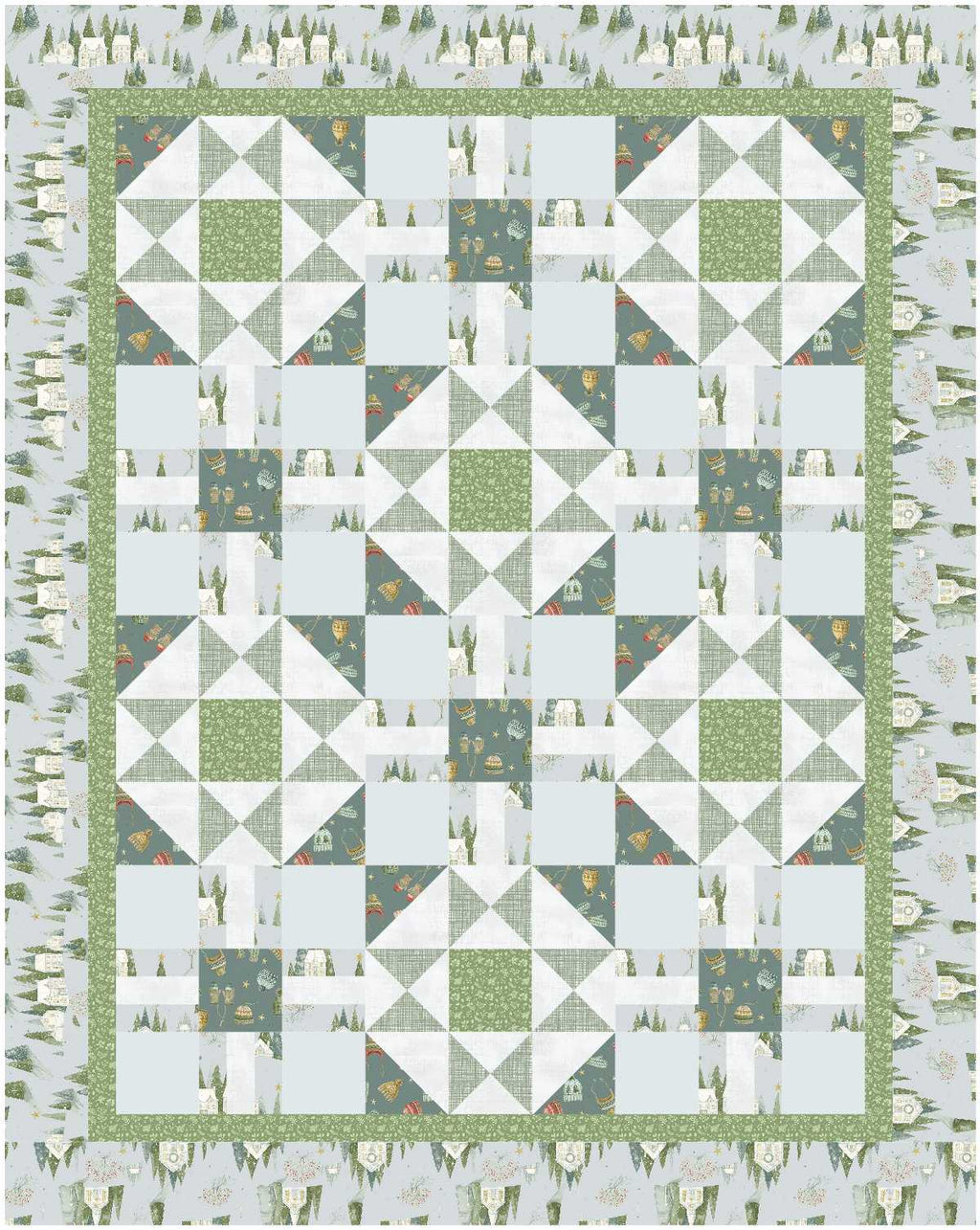 BL242 Election quilt fabric KIT MEDIUM