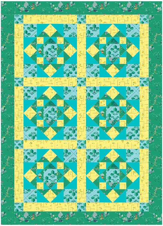 BL186 First Steps Quilt Kit