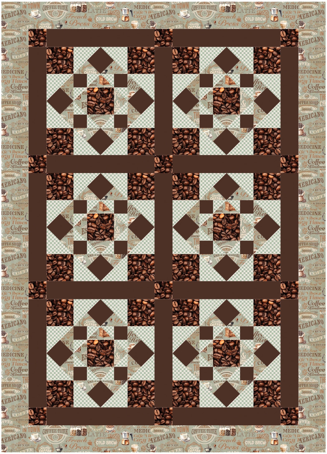 BL186 First Steps Quilt Kit