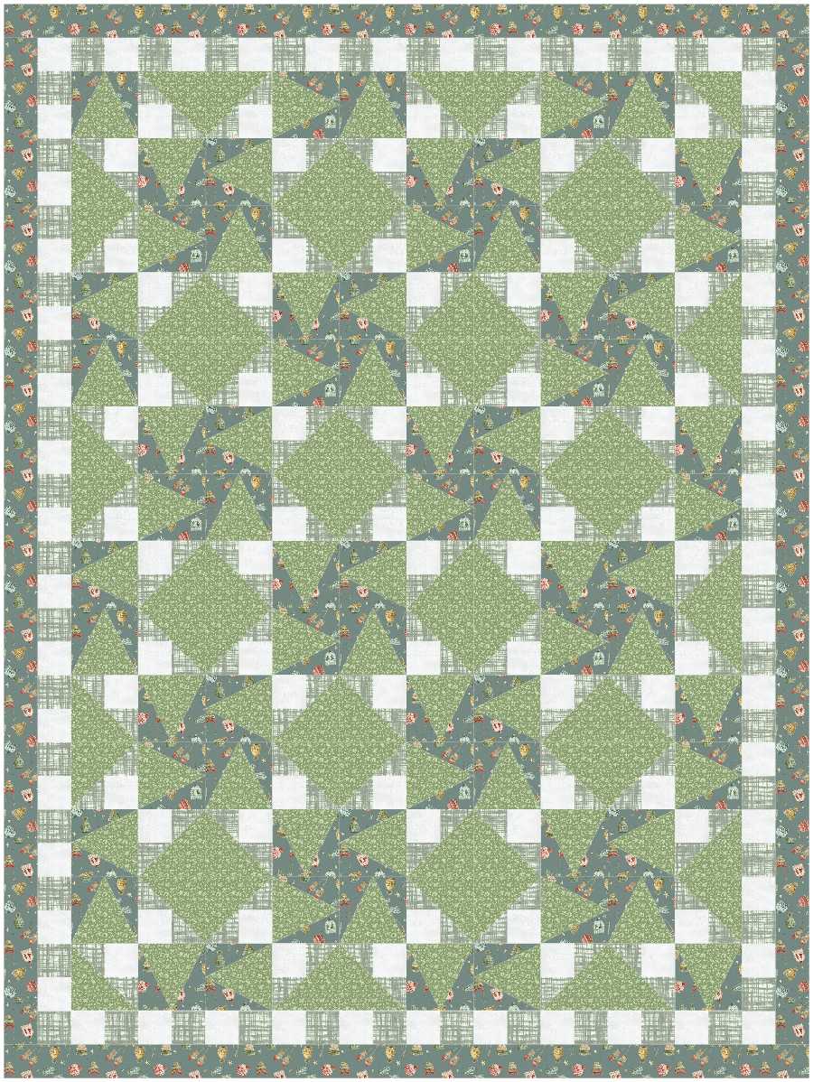 BL170 Florence Quilt Kit LARGE Winter