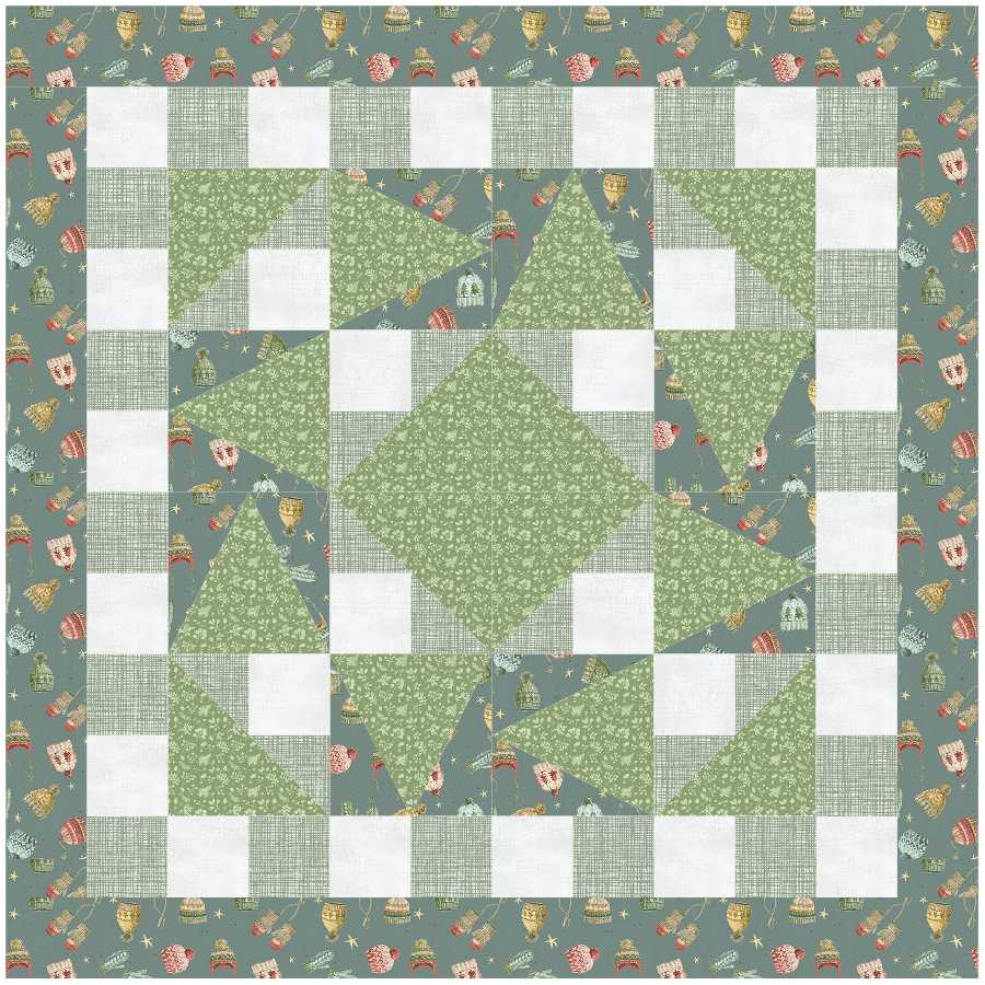 BL170 Florence Quilt Kit SMALL Winter