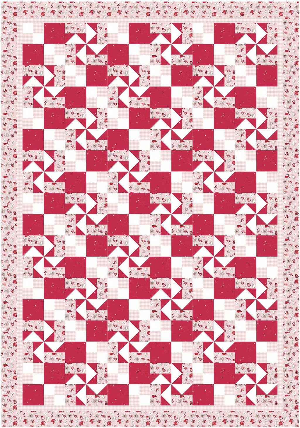 BL130 Flowing in the Breeze Quilt Kit LARGE