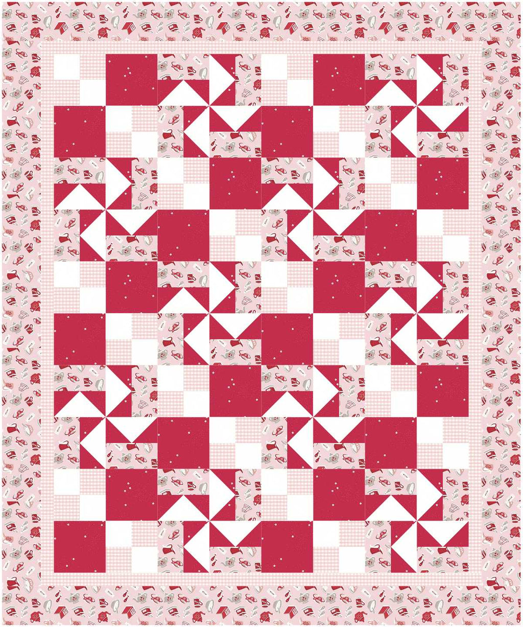 BL130 Flowing in the Breeze Quilt Kit MEDIUM
