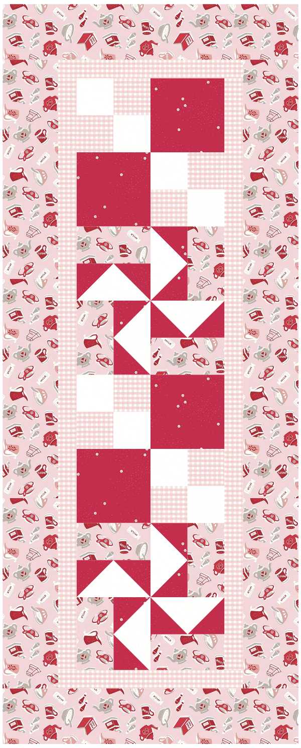 BL130 Flowing in the Breeze Quilt SMALL