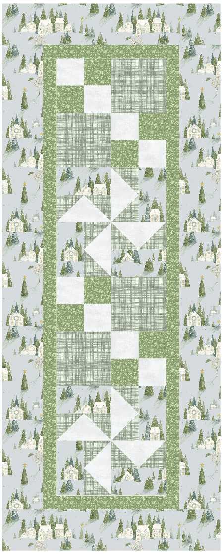 BL130 Flowing in the Breeze Quilt Kit SMALL