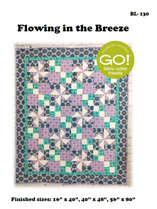 BL130 Flowing in the Breeze Quilt Kit MEDIUM