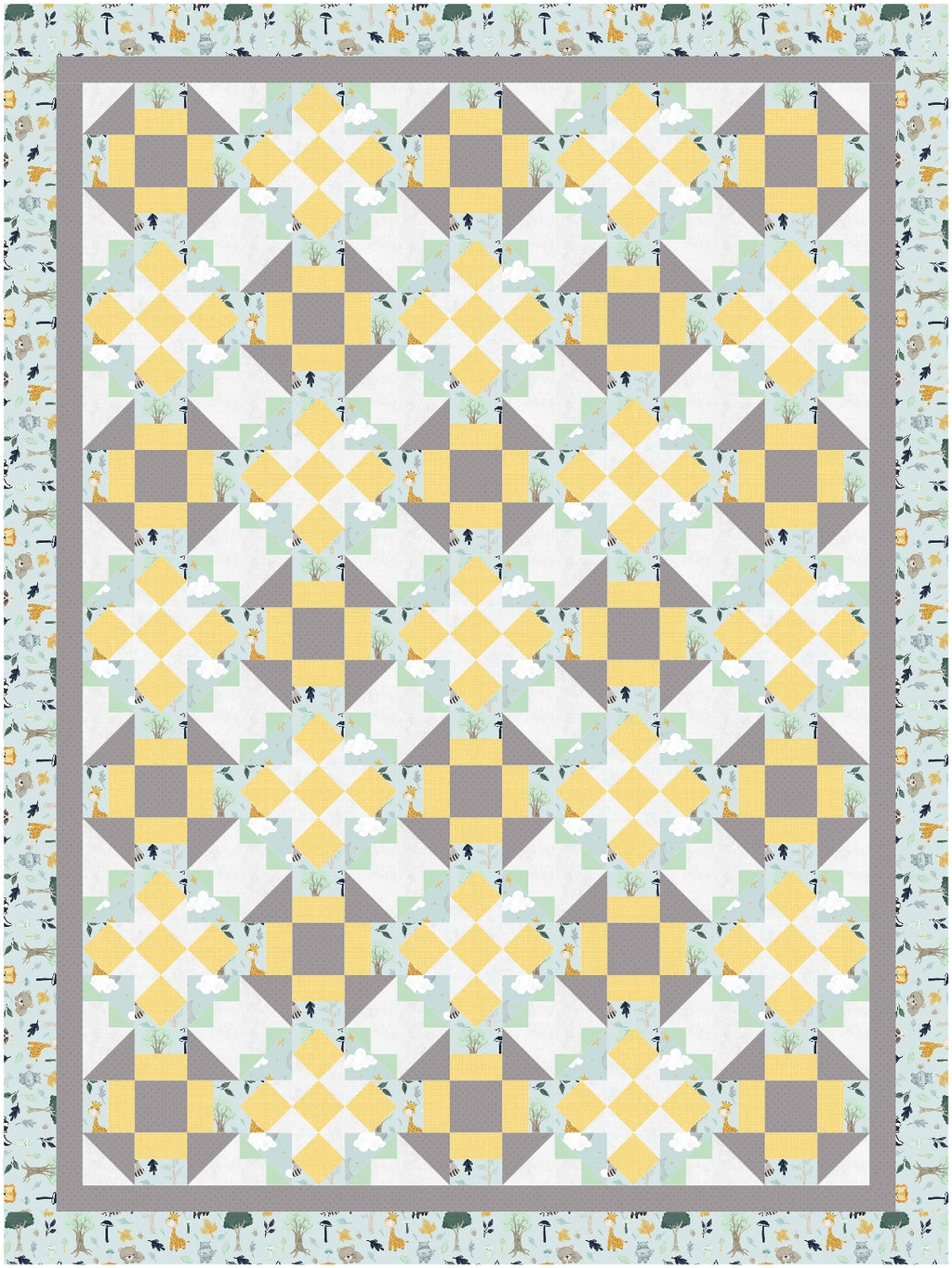 BL207 Flutterby Quilt pattern 2 sizes plus 10 more with other qube sizes