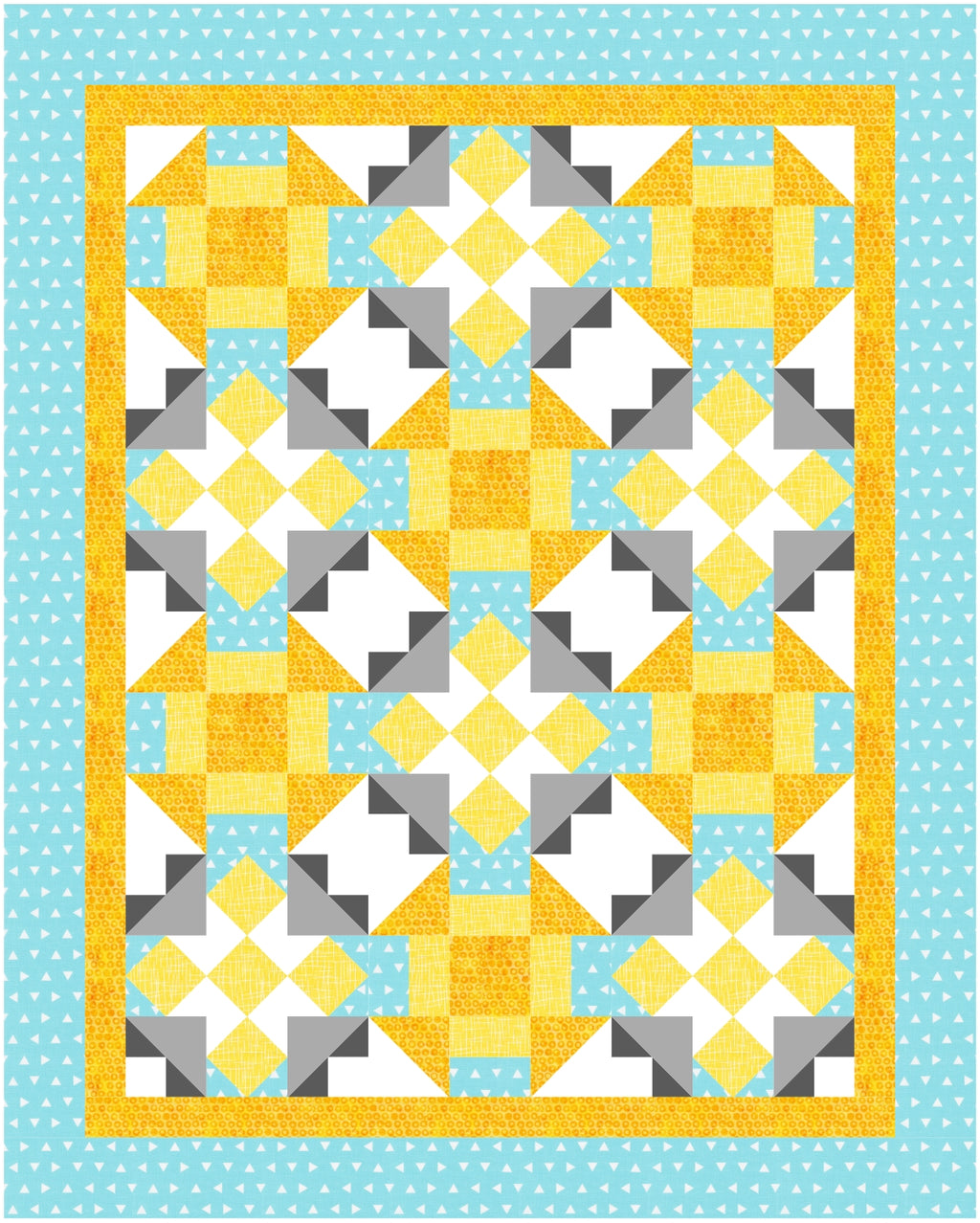 BL207 Flutterby Quilt pattern 2 sizes plus 10 more with other qube sizes